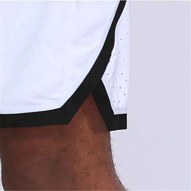 National Apparels High Quality Custom Made Basketball Shorts For Mens Cropped Fit Polyester Plain Sublimation Shorts For Mens